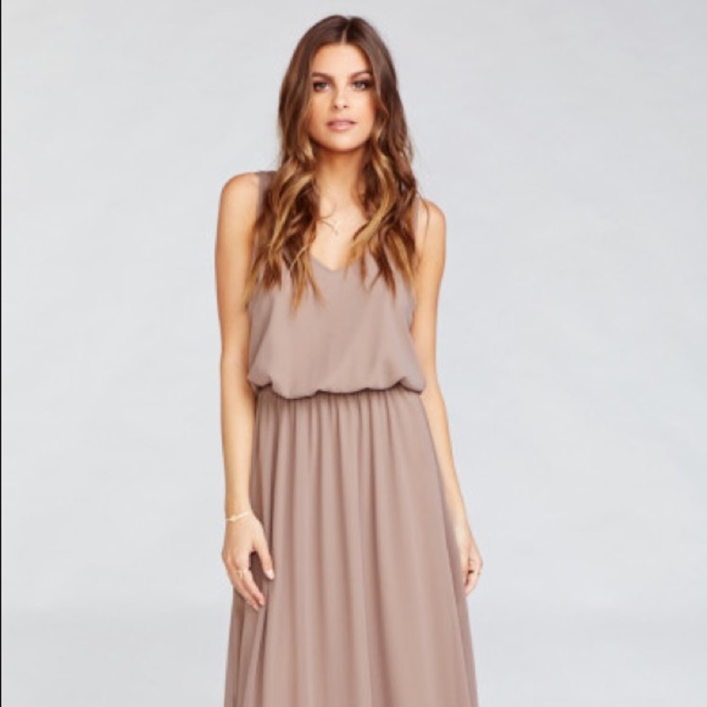 KENDALL MAXI DRESS ~ DUNE CHIFFON